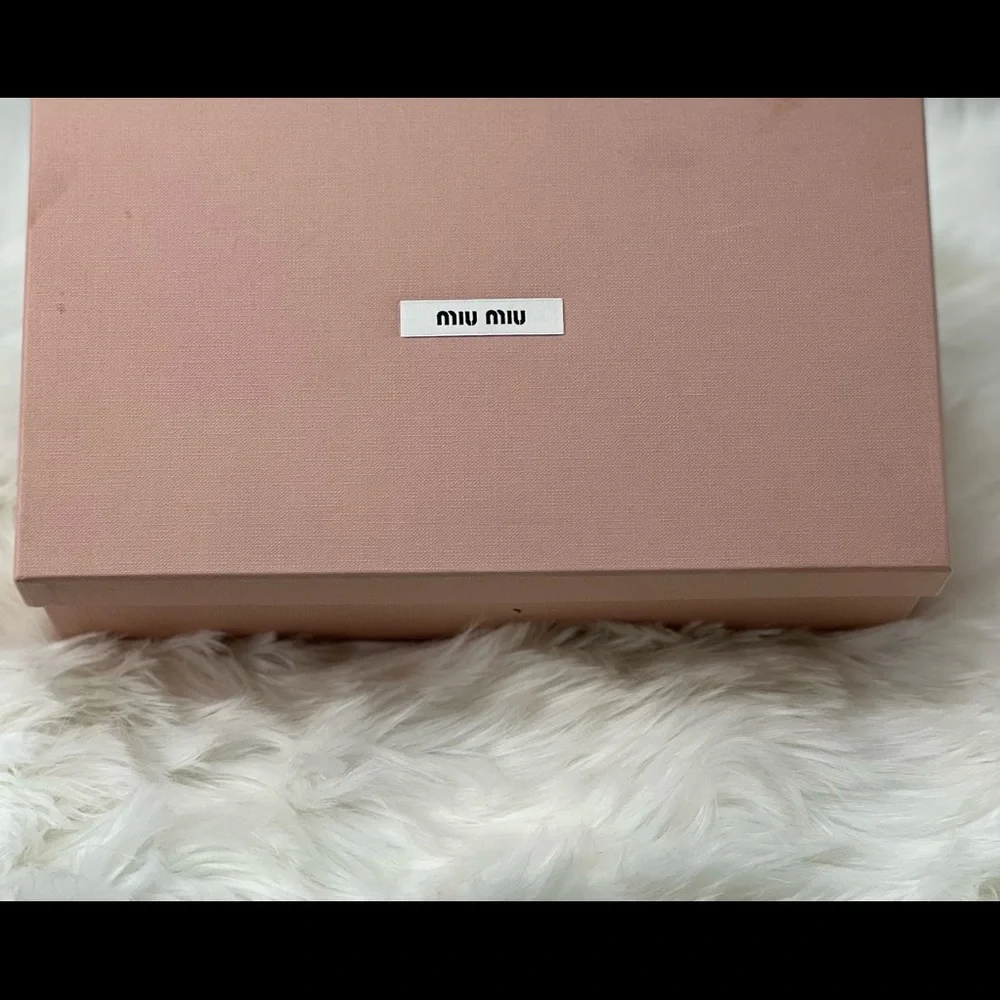 Miu Miu flat nappa leather sandals multicolor black EURO size 39/USA 9 - Picture 9 of 11